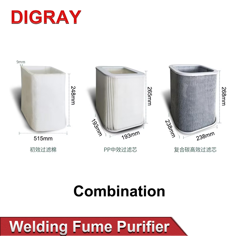 Fume Extractor Laser - Digray extrator de fumaça a laser,