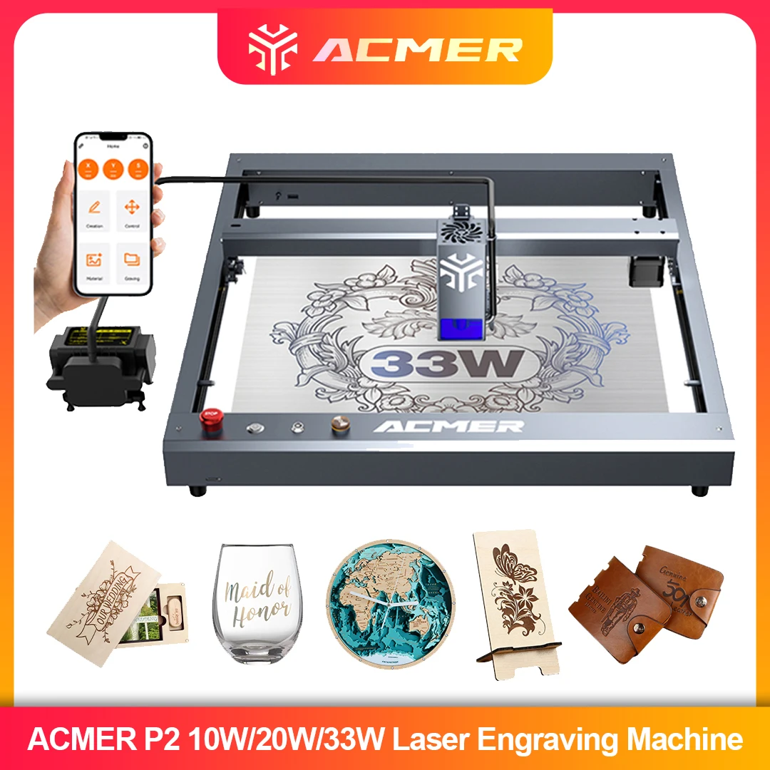 Industrial Laser Cutting Machine - Máquina de Corte a Laser ACMER