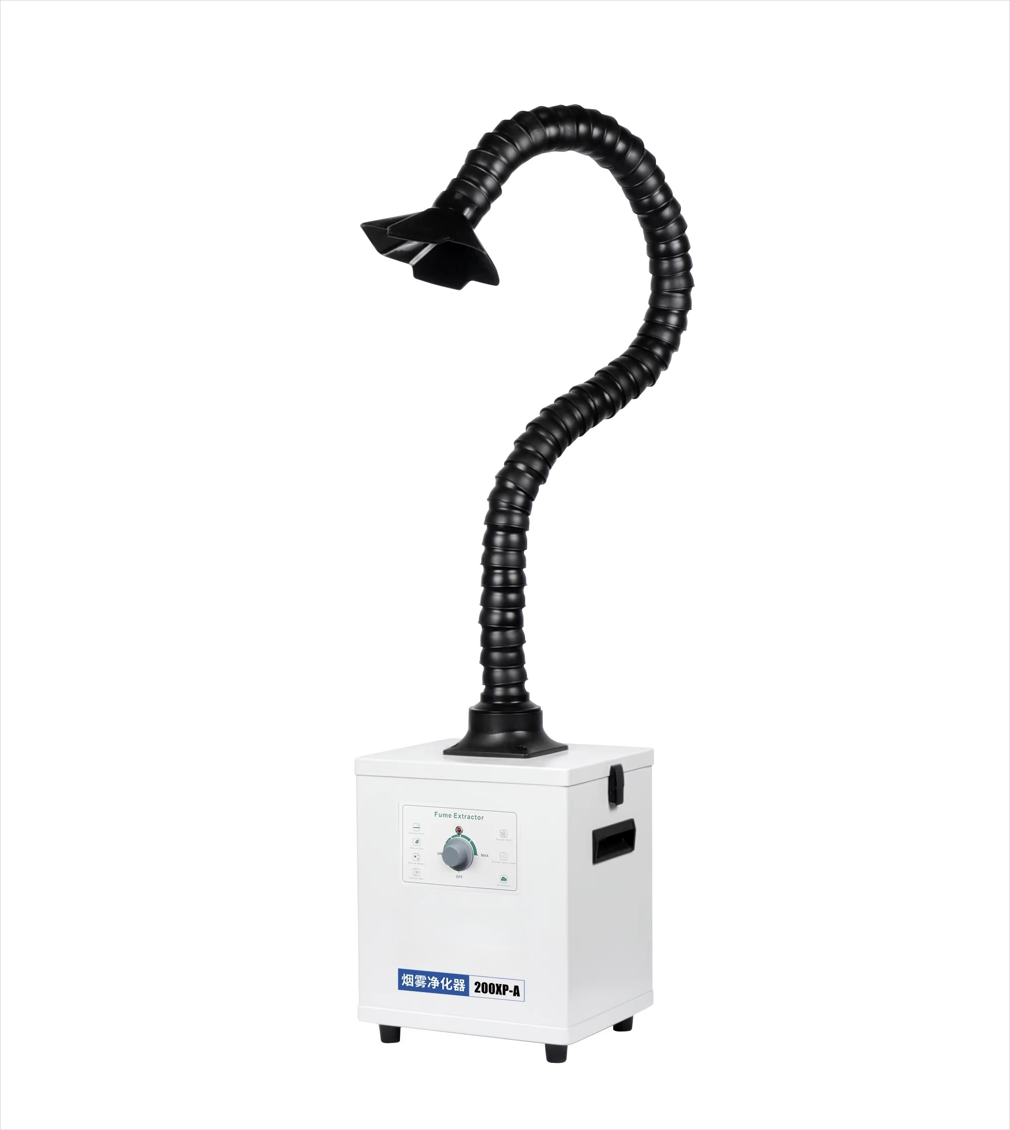 Industrial Laser Fume Extractor - Extrator de Fumaça Chuera 200XP-A 150W,