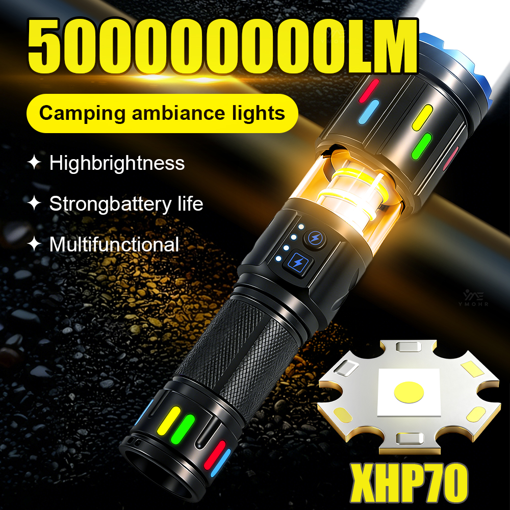 Industrial Laser Beam - Lanterna de acampamento de alta potência