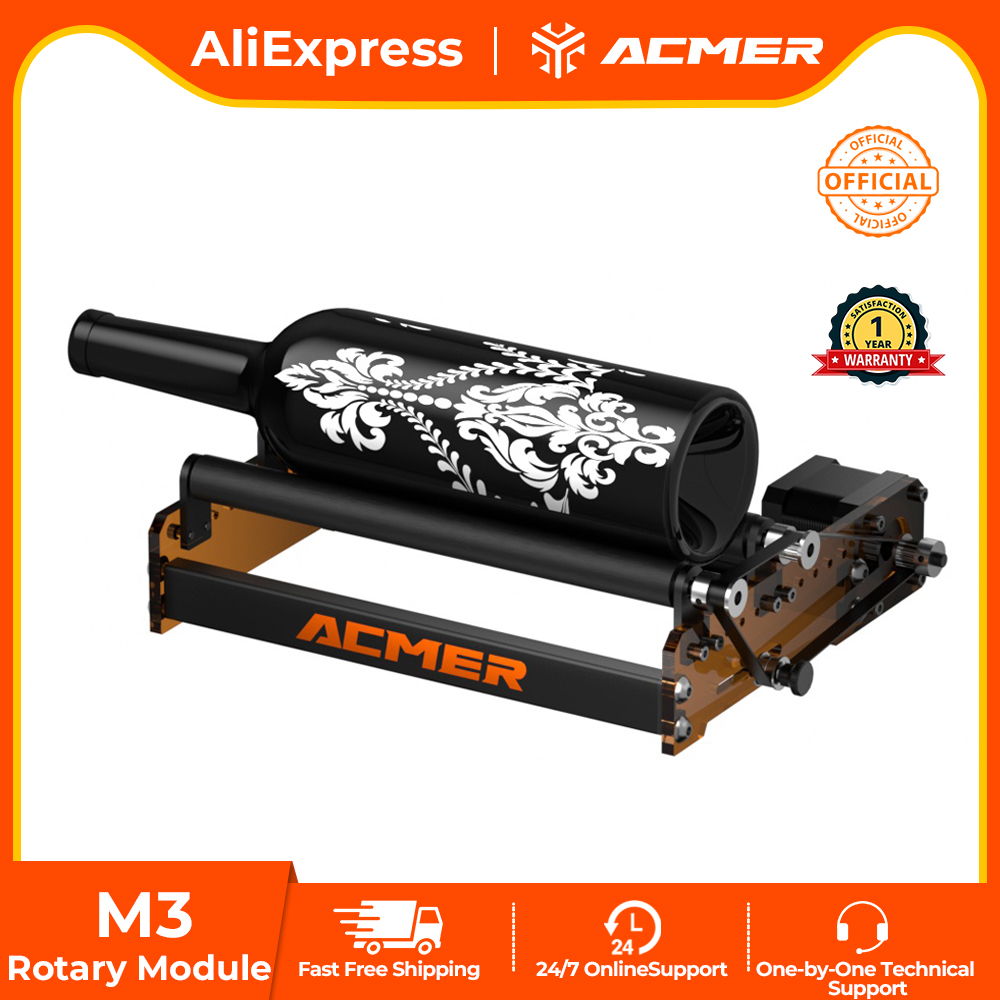 Industrial Laser Cutting Machine - Rolo giratório a laser ACMER M3