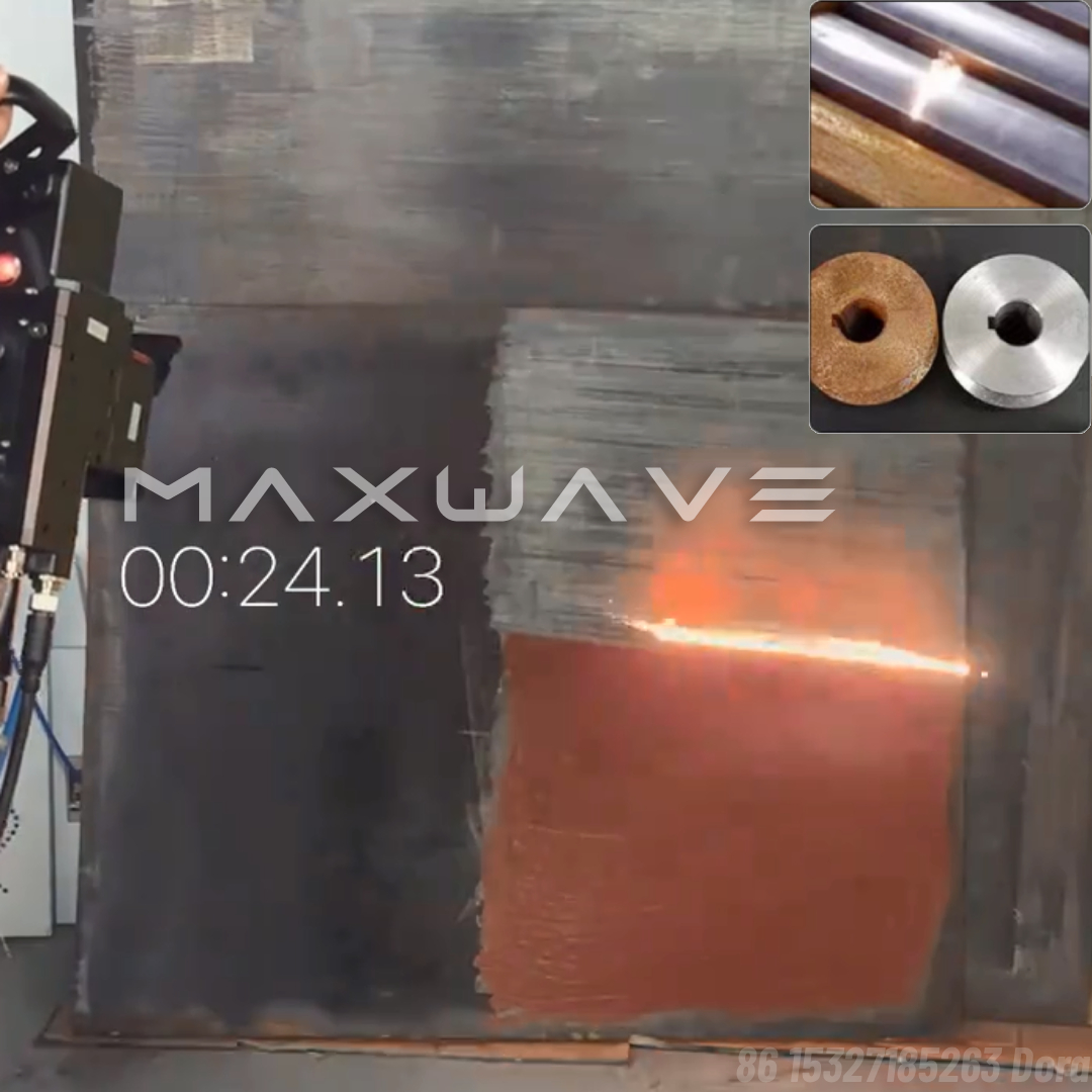 Industrial Laser Paint Removal - Máquina de limpeza a laser para