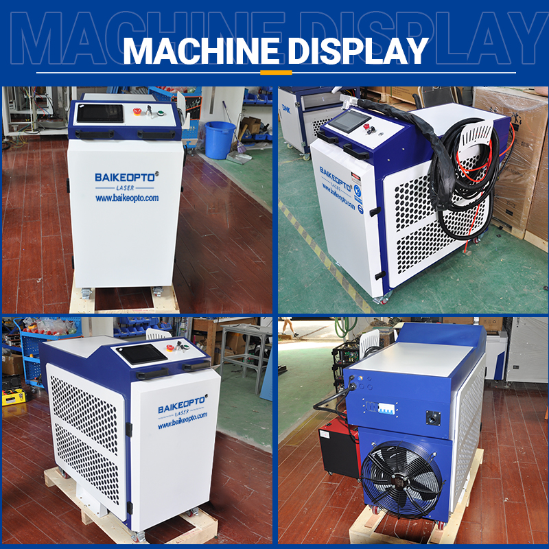 Industrial Laser Paint Removal - Máquina de limpeza a laser de
