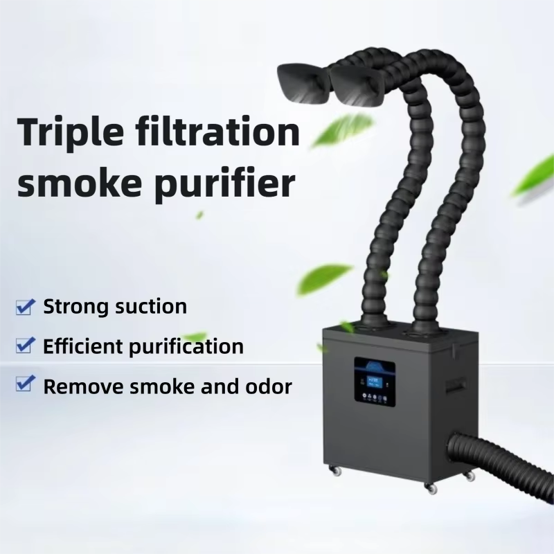 Industrial Laser Fume Extractor - Extrator de Fumaça Industrial para Soldagem,
