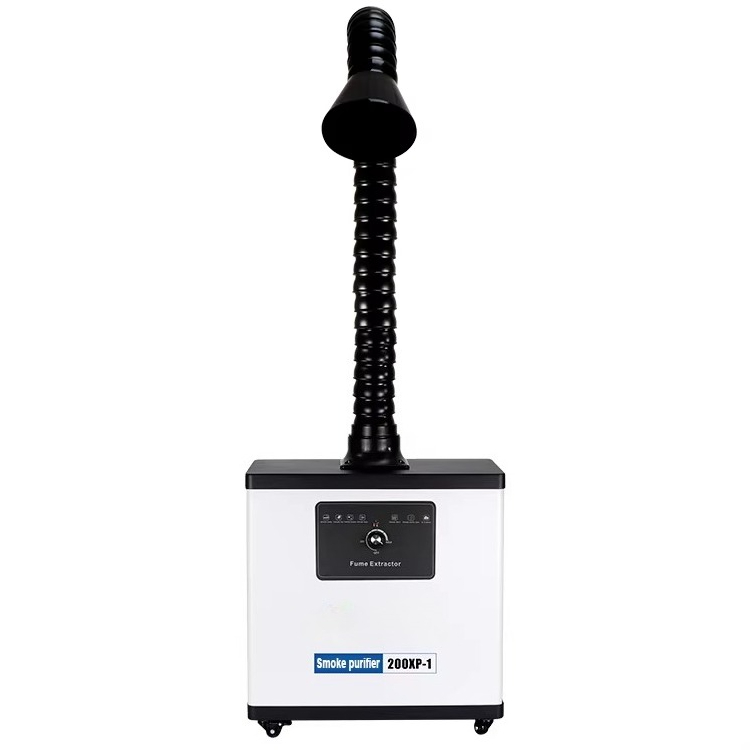 Industrial Laser Fume Extractor - Extrator de Fumaça Chuera 200XP 200W