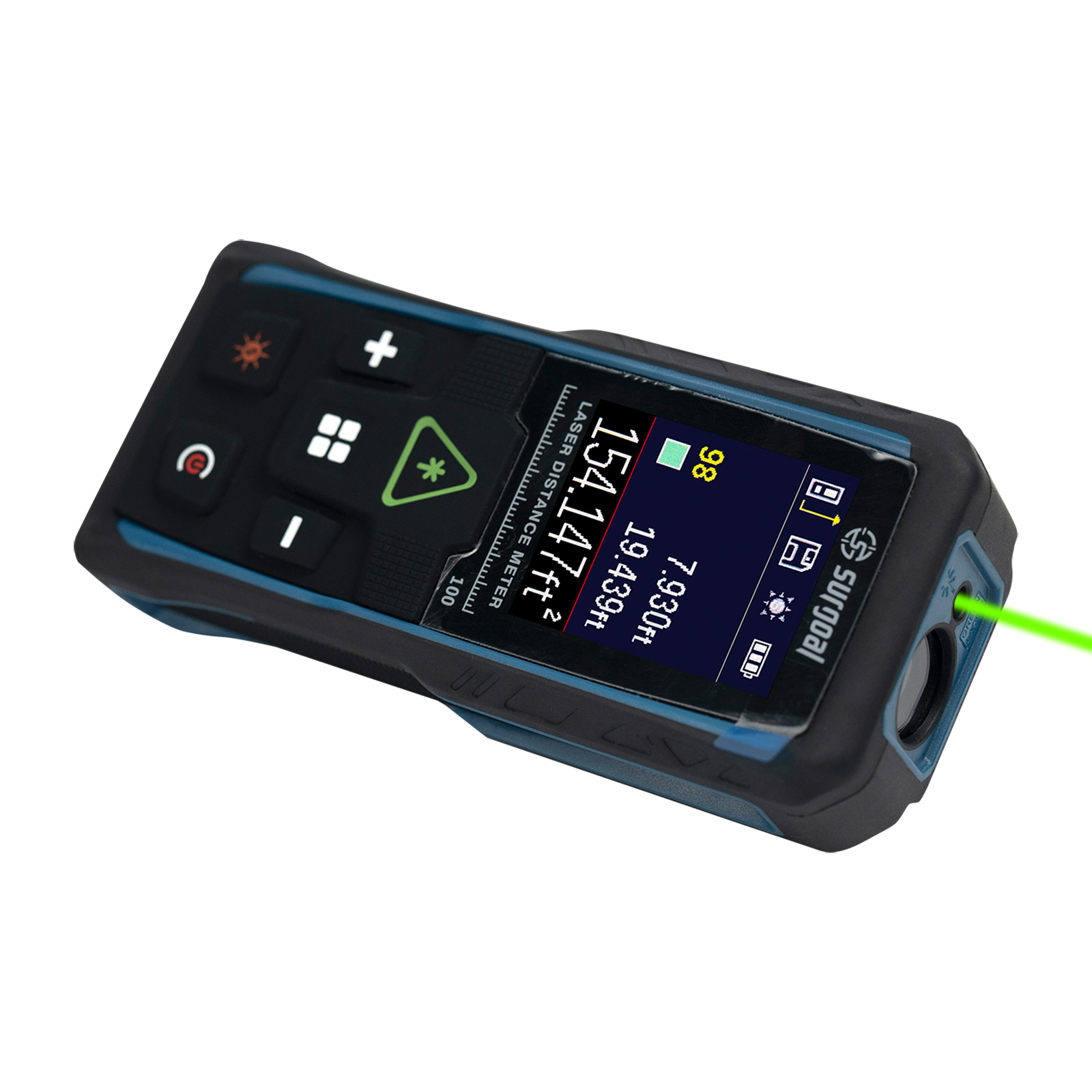 Telêmetros laser verde 100m mu - Industrial Laser Tape Measure avaliação e preço
