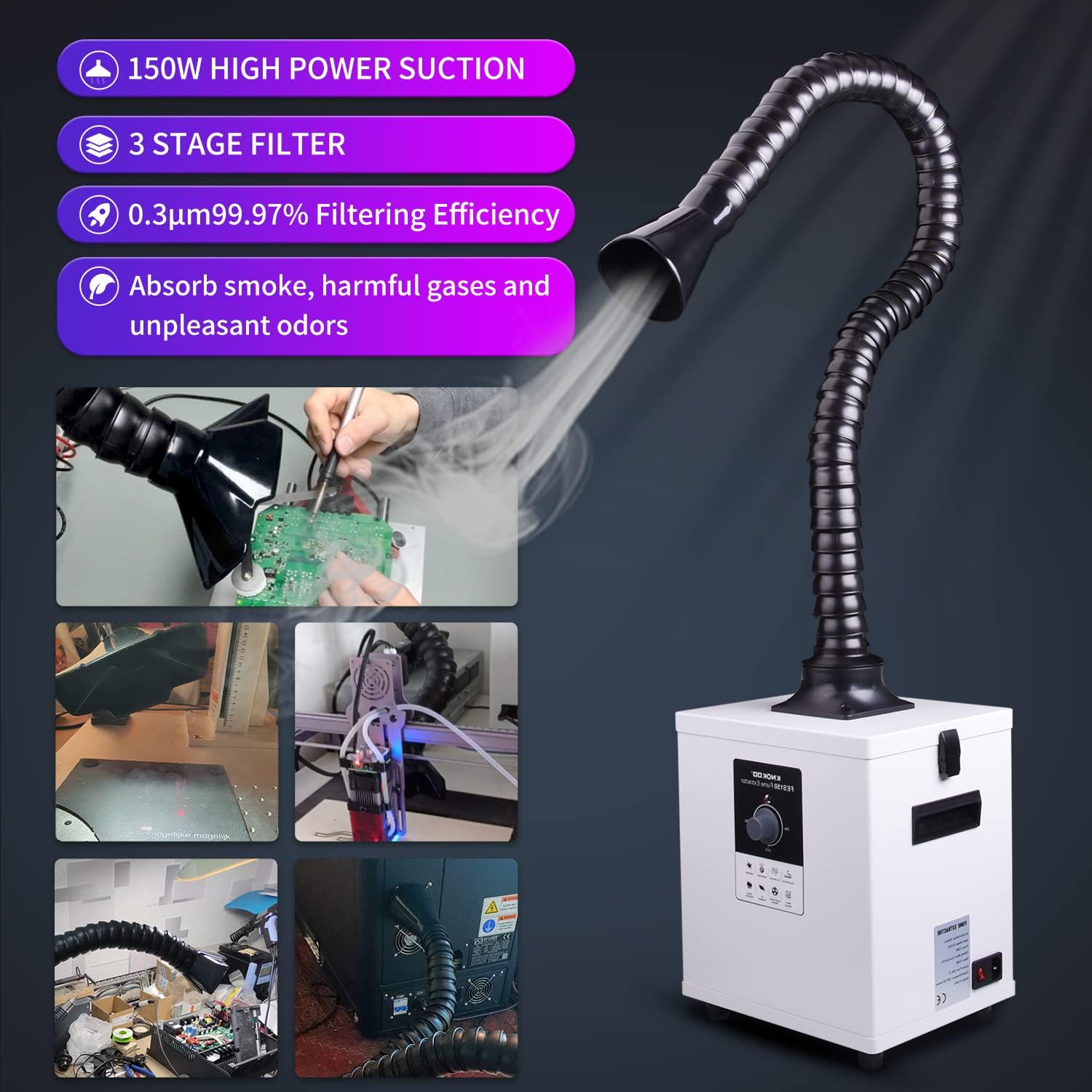 Extrator de Fumaça para Soldag - Fume Extractor Laser avaliação e preço