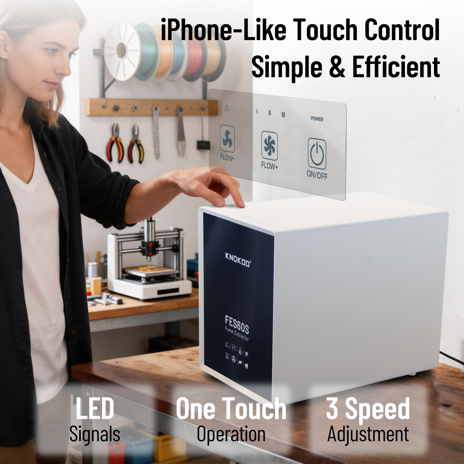 Purificador de ar para desktop - Industrial Laser Fume Extractor avaliação e preço