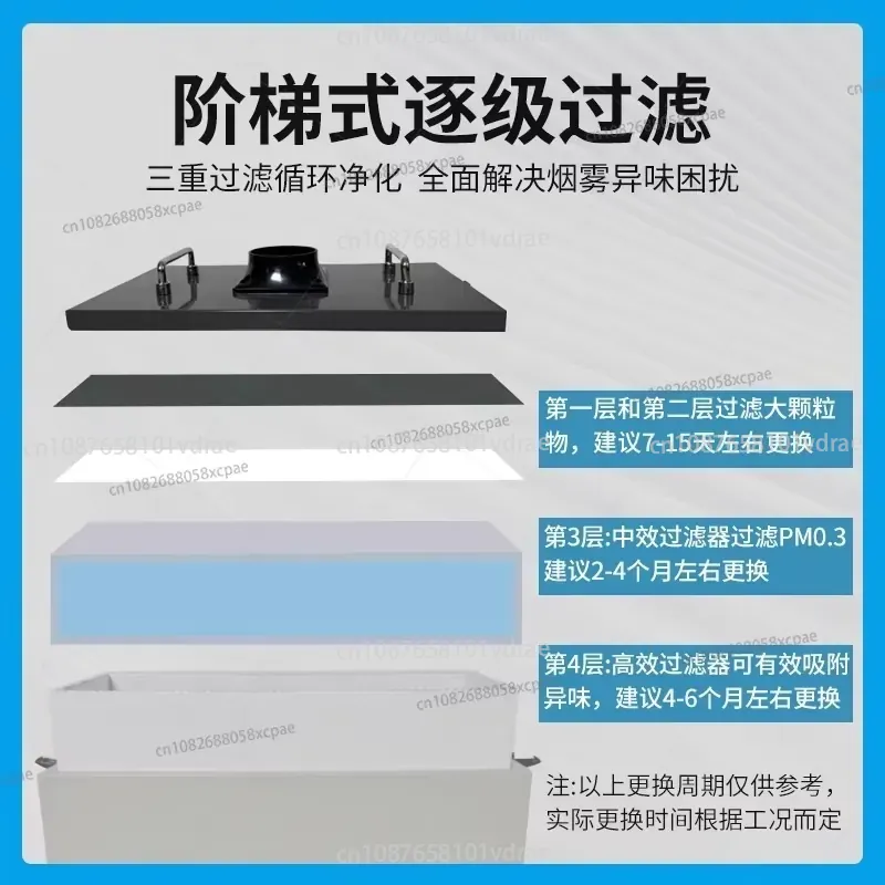 Extrator de Fumaça de Ar Puro  - Industrial Laser Fume Extractor avaliação e preço