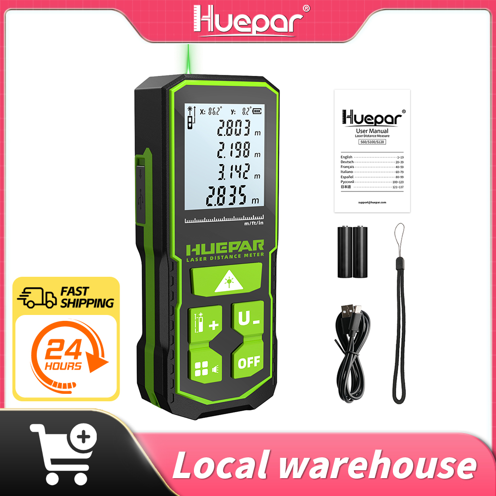 Huepar laser rangefinder digit - Industrial Laser Training avaliação e preço