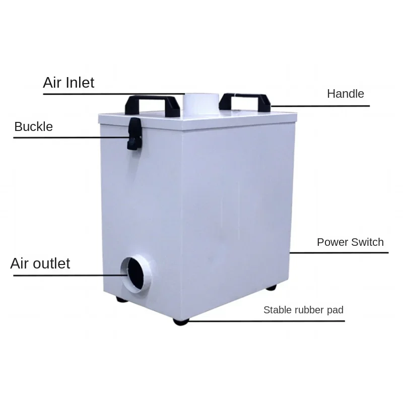 Extrator de Fumaça Industrial  - Industrial Laser Fume Extractor avaliação e preço