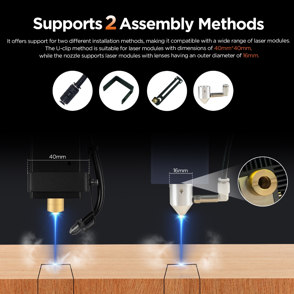 Bomba de ar a laser ACMER C4 c - Fume Extractor Laser avaliação e preço