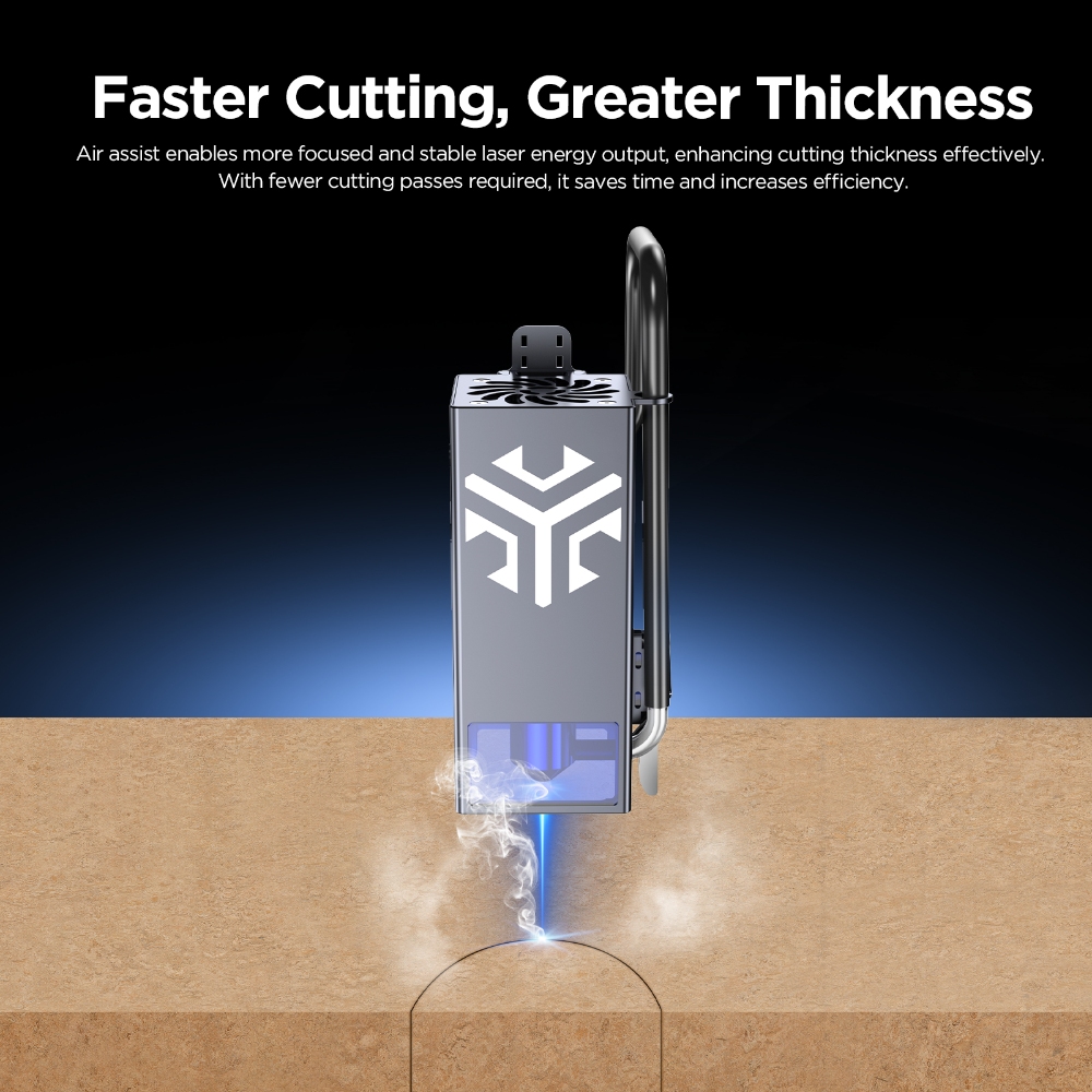 Bomba de ar a laser ACMER C4 c - Fume Extractor Laser avaliação e preço