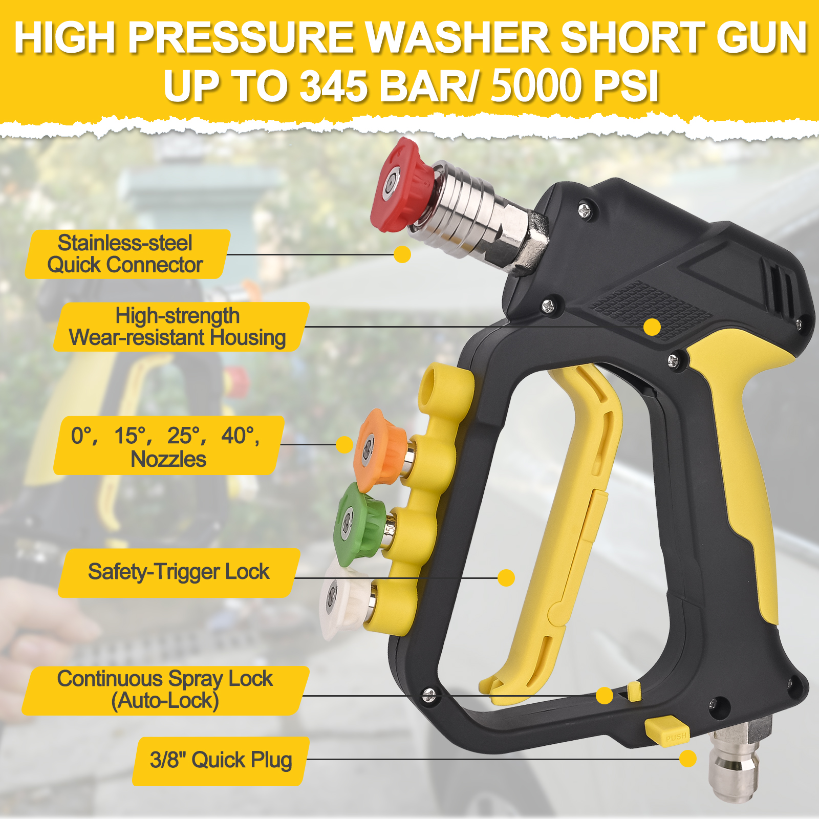 Lavadora de Alta Pressão com P - Laser Nozzle Ceramic avaliação e preço