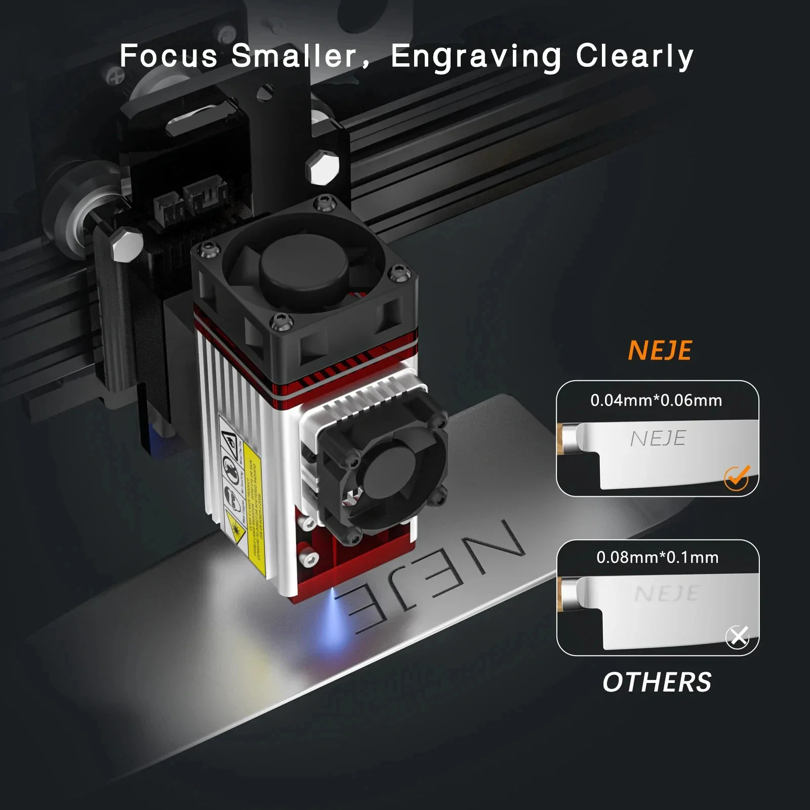 Módulo Laser Premium NEJE N308 - Laser Beam Expander avaliação e preço