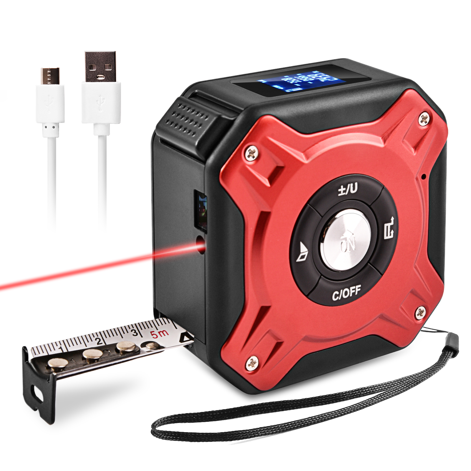 Medidor de Distância a Laser d - Industrial Laser Tape Measure avaliação e preço