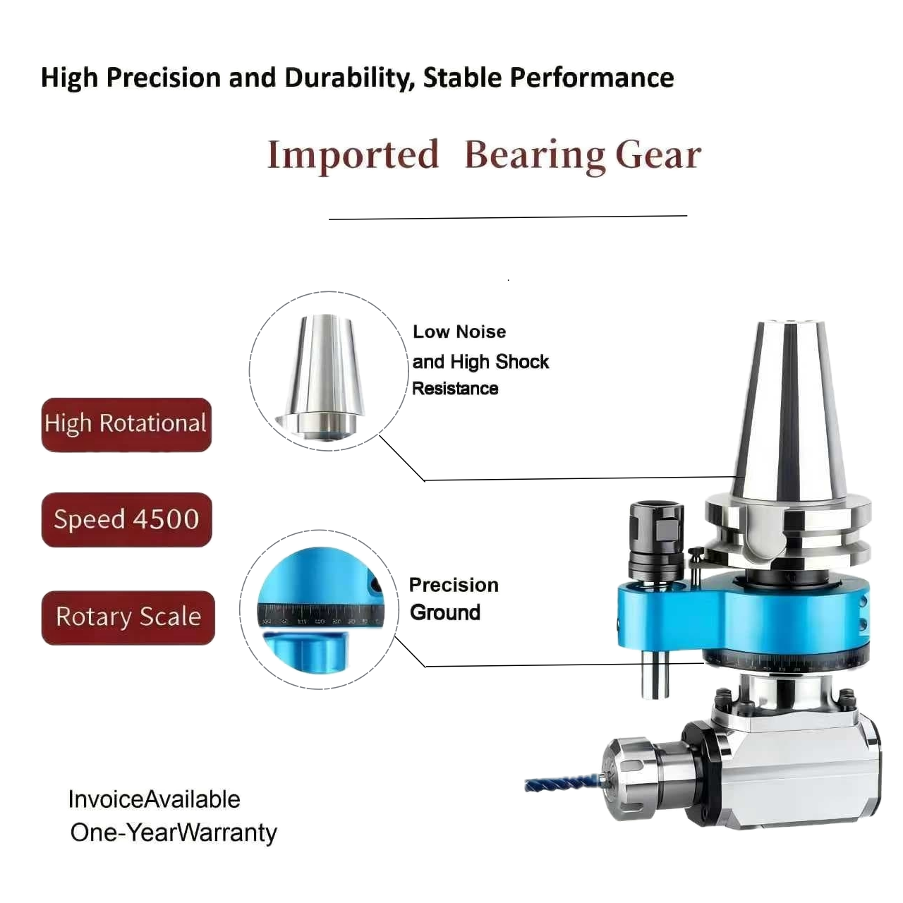 Cabeçote de Fresagem em Ângulo - Cnc Milling Machine avaliação e preço
