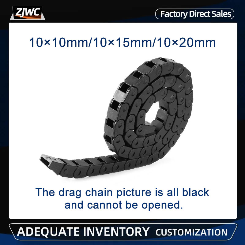 10x10mm 10x15mm 10x20mm 10*10m - Drag Chain Cnc avaliação e preço