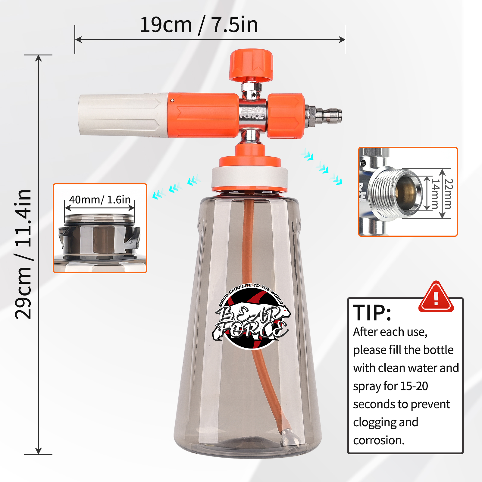 Lavadora de Pressão com Canhão - Laser Nozzle Ceramic avaliação e preço