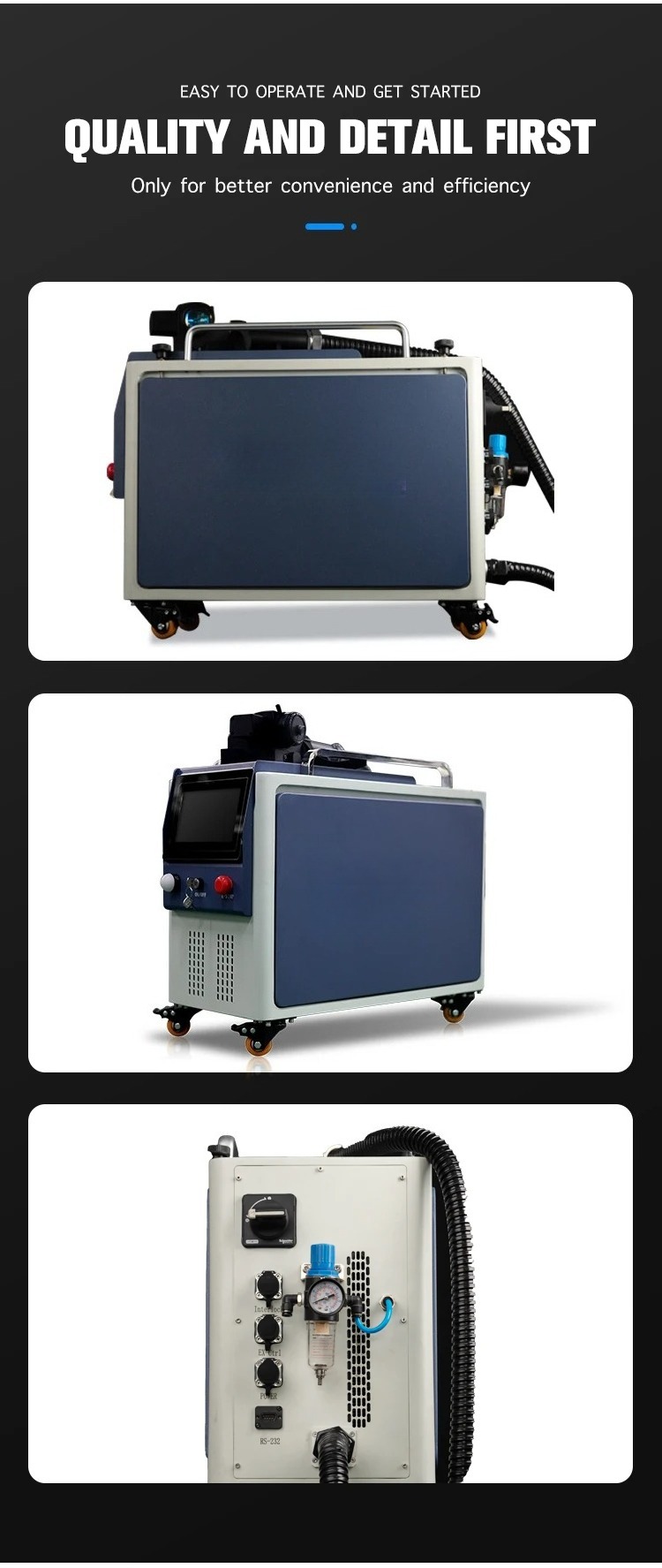 Máquina de Limpeza a Laser de  - Industrial Laser Paint Removal avaliação e preço