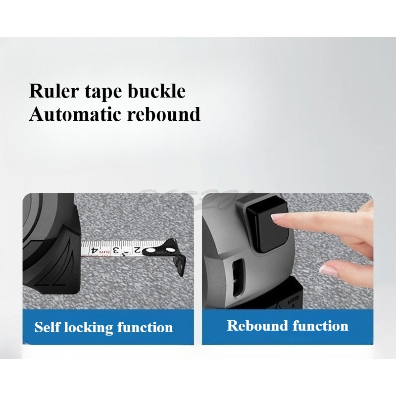 Fita métrica telêmetro a laser - Industrial Laser Tape Measure avaliação e preço