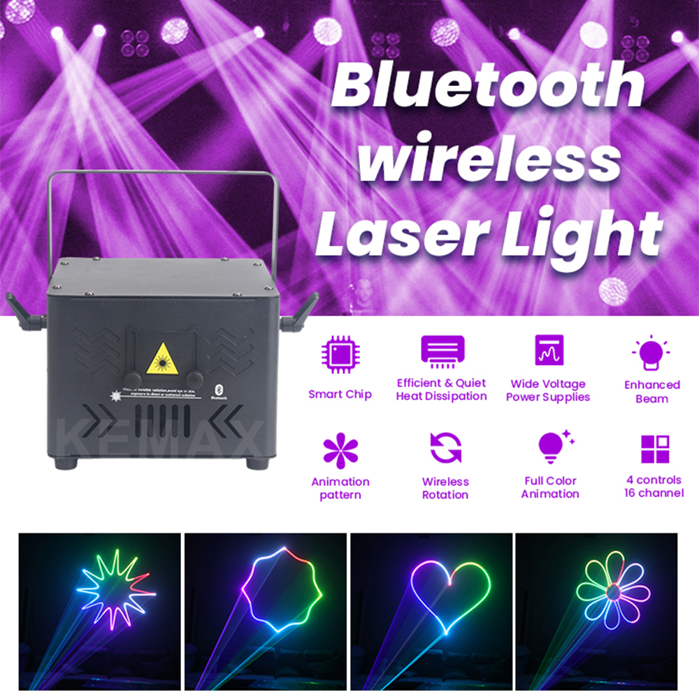Bluetooth lazer luz 3w 5w app  - Industrial Laser Beam avaliação e preço