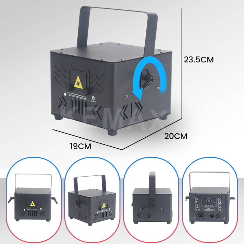 Bluetooth lazer luz 3w 5w app  - Industrial Laser Beam avaliação e preço