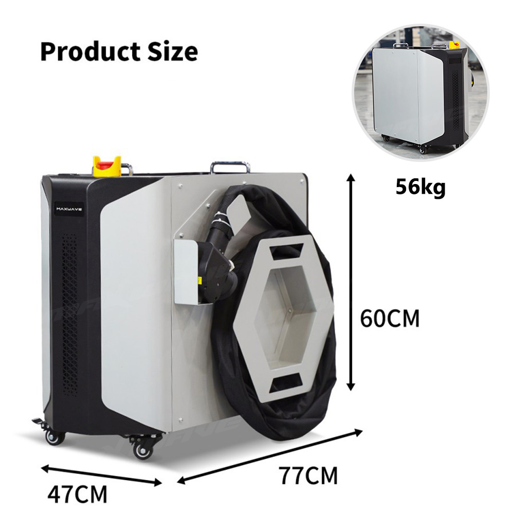 Máquina de Limpeza a Laser Por - Industrial Laser Paint Removal avaliação e preço