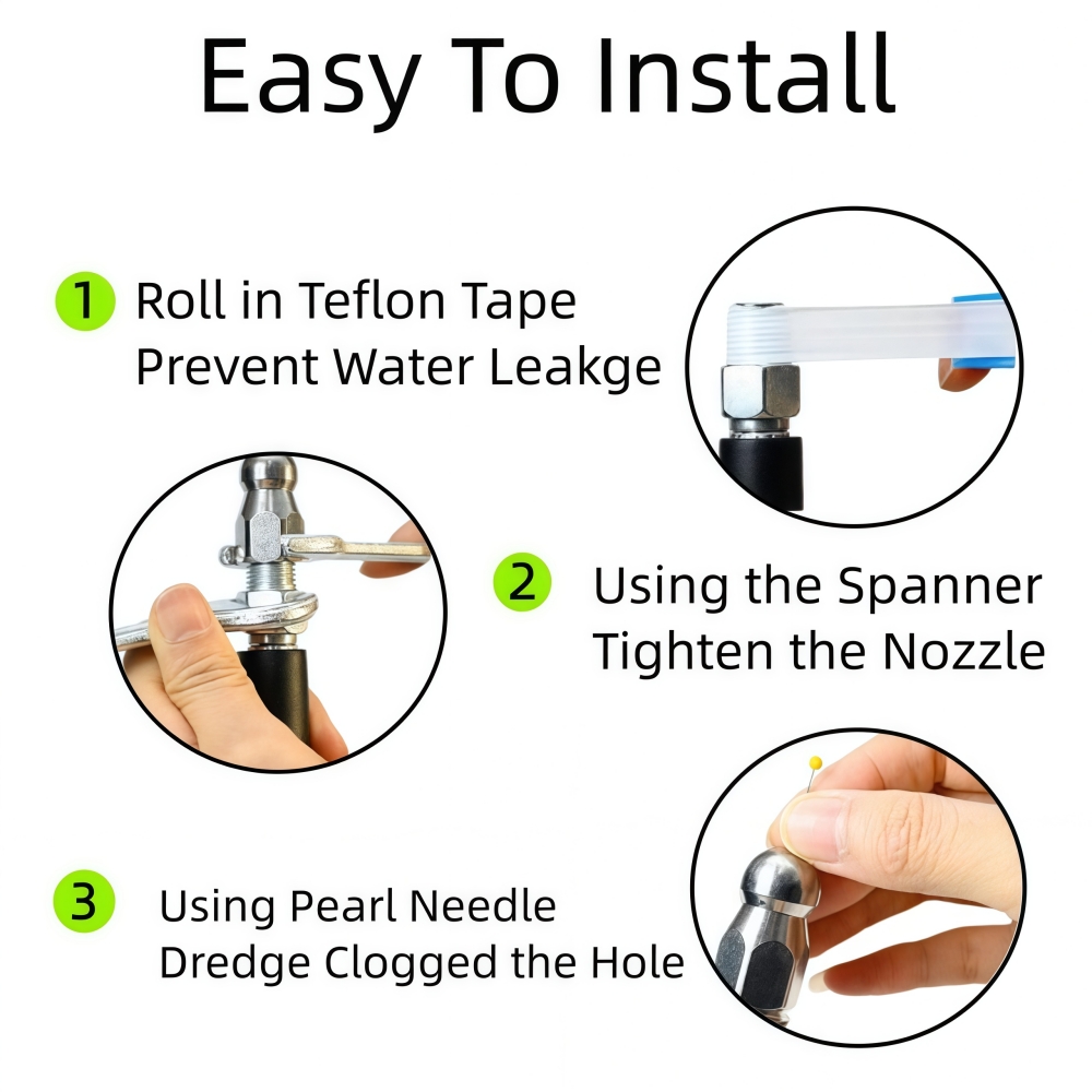 Kit de jator de esgoto de lava - Laser Nozzle Ceramic avaliação e preço