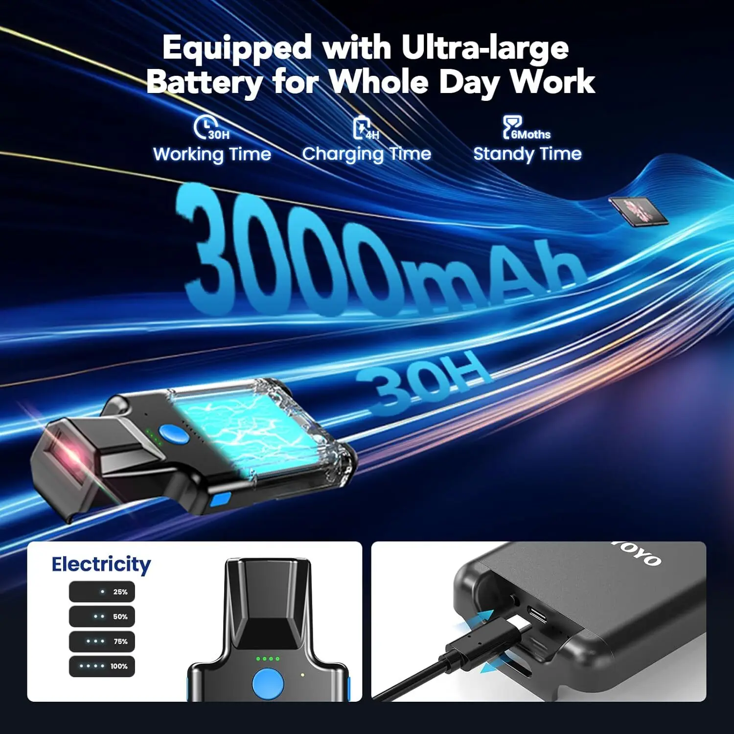 Eyoyo EY 036 plus 2D Scanner d - Industrial Laser Beam avaliação e preço