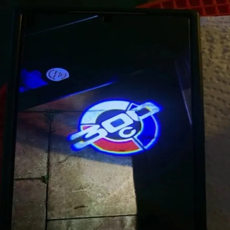 2 pçs porta do carro led logot - Industrial Laser Projection avaliação e preço