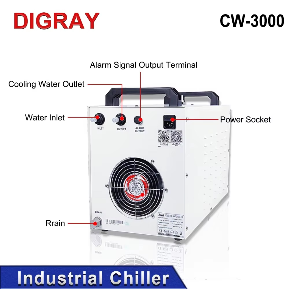 Resfriador Industrial DIGRAY C - Industrial Laser Cutting Machine avaliação e preço