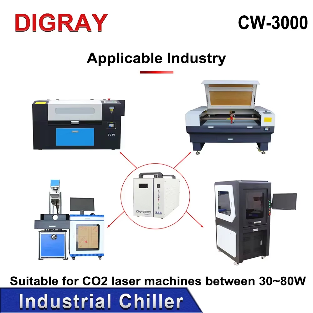 Resfriador Industrial DIGRAY C - Industrial Laser Cutting Machine avaliação e preço